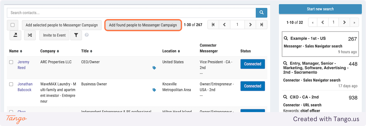 Messenger Campaigns