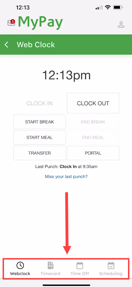 New MyPay web clock options.png