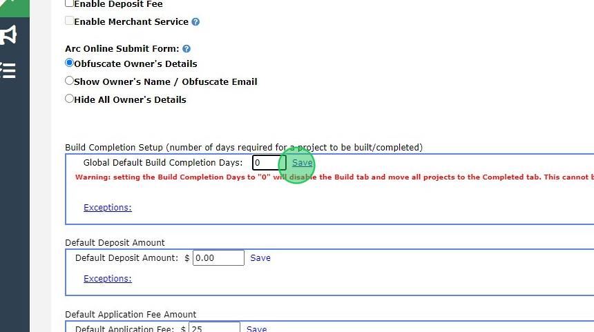 Screenshot of: Click 