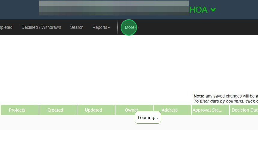 Screenshot of: Click 