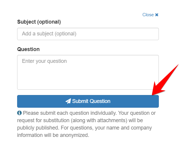 How to Submit a Question
