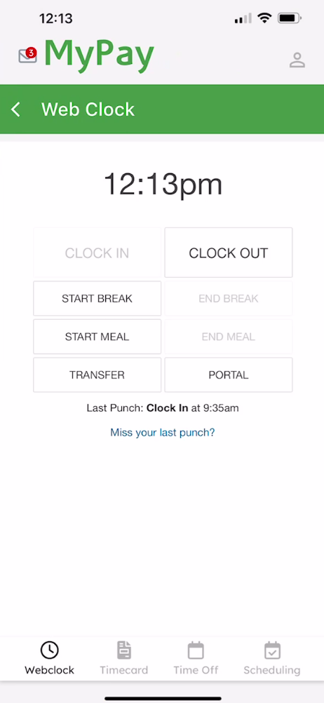 New MyPay web clock.png