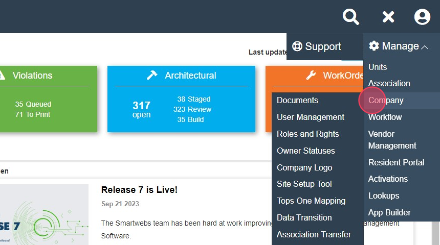 Screenshot of: Hoover over 