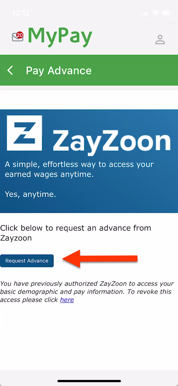 ZayZoon, Earned Wage Access