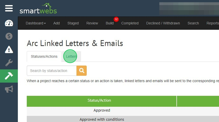 Screenshot of: Click 