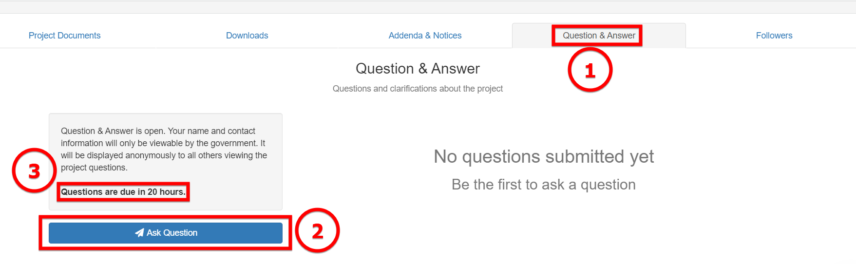 How to Submit a Question