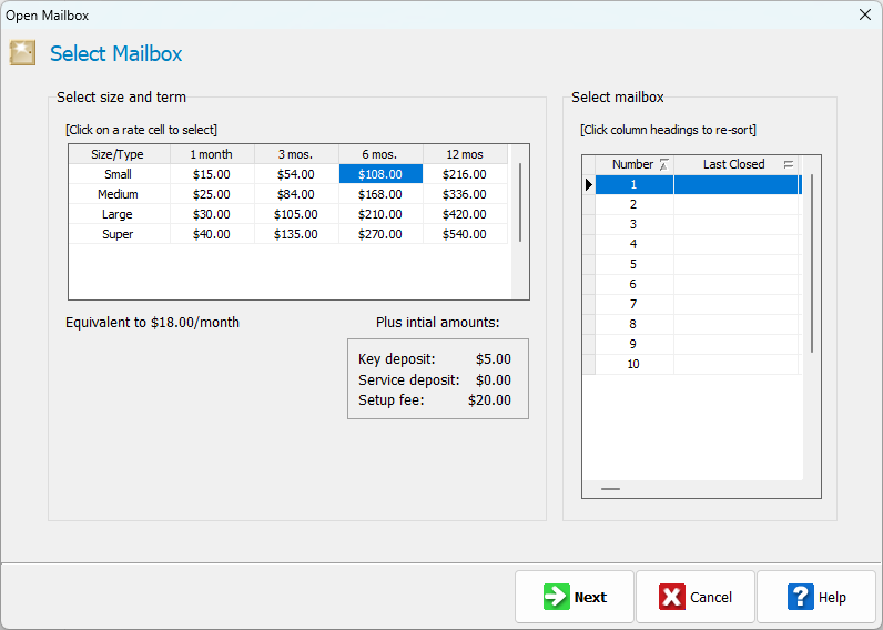 Opening a Mailbox Guru