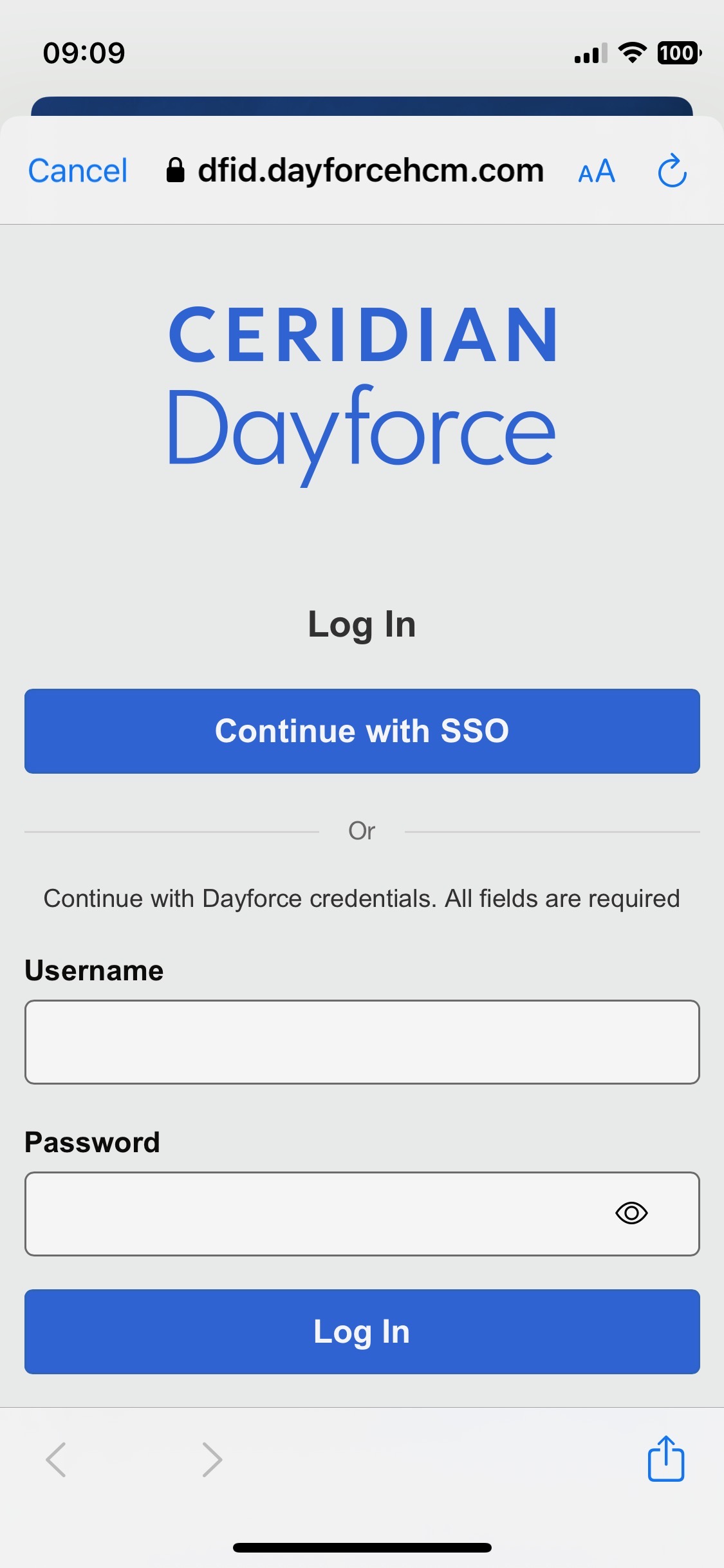 How to sign into Mobile Dayforce App Guru