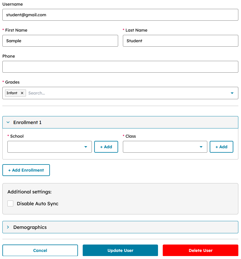 Lilypad: Edit, Remove, or Move a Student Manually